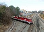 RFCC 7710 leads train RF01 across Boylan 